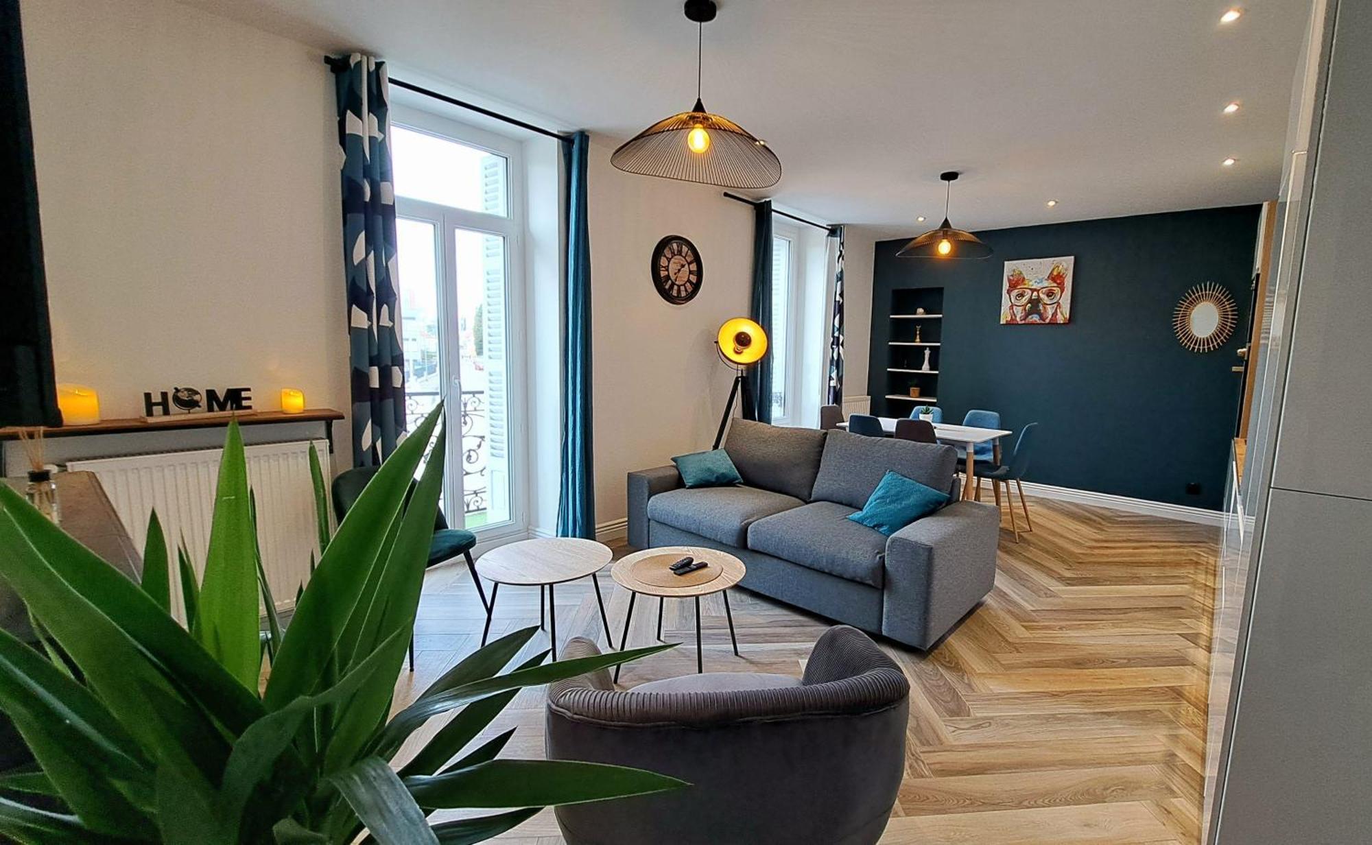 L'Indigo, 4-6 Pers, 2Ch-2Sdb, Proche Cite De La Gastronomie Appartement Dijon Buitenkant foto