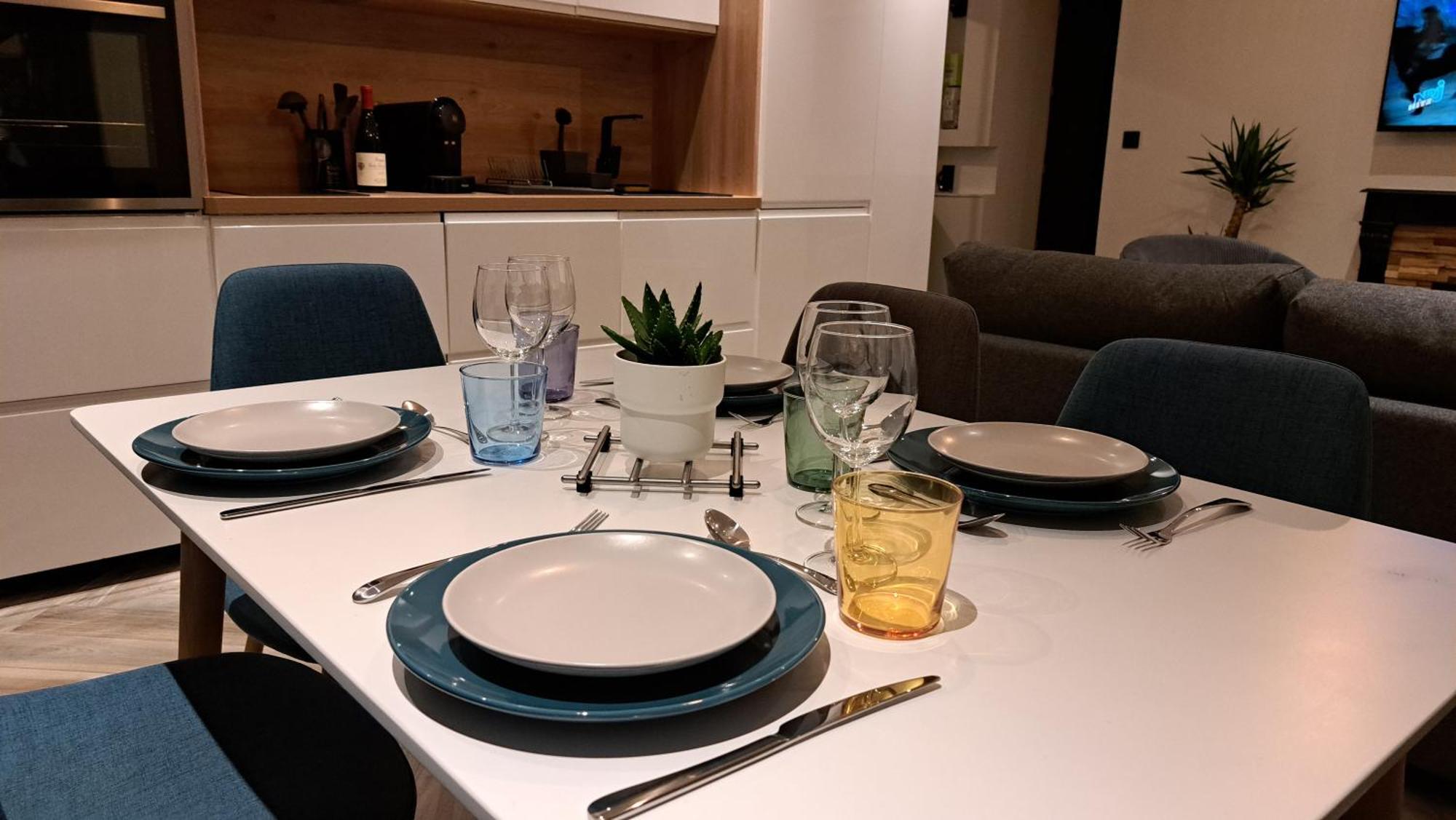 L'Indigo, 4-6 Pers, 2Ch-2Sdb, Proche Cite De La Gastronomie Appartement Dijon Buitenkant foto